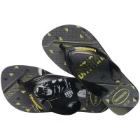 HAVAIANAS KIDS MAX HEROIS BLACK/YELLOW 27/28