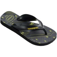 HAVAIANAS KIDS MAX HEROIS BLACK/YELLOW 27/28