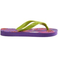 HAVAIANAS KIDS TOP FASHION LEMON GREEN/DARK PURPLE 27/28