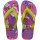 HAVAIANAS KIDS TOP FASHION LEMON GREEN/DARK PURPLE 27/28