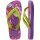 HAVAIANAS KIDS TOP FASHION LEMON GREEN/DARK PURPLE 35/36