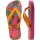 HAVAIANAS KIDS TOP FASHION PINK FLUX/POP YELLOW 31/32