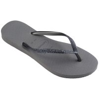 HAVAIANAS SLIM GLITTER II GREY/GRAPHITE 37/38