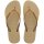 HAVAIANAS SLIM GLITTER II SAND/GOLDEN LIGHT METALIC 35/36