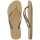 HAVAIANAS SLIM GLITTER II SAND/GOLDEN LIGHT METALIC 35/36