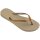 HAVAIANAS SLIM GLITTER II SAND/GOLDEN LIGHT METALIC 37/38