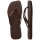 HAVAIANAS SQUARE GLITTER DARK BROWN 35/36