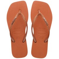 HAVAIANAS SQUARE GLITTER CERRADO ORANGE 39/40