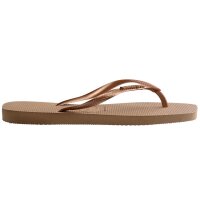 HAVAIANAS SQUARE LOGO METALLIC ROSE GOLD/ROSE GOLD 35/36