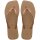 HAVAIANAS SQUARE LOGO METALLIC ROSE GOLD/ROSE GOLD 35/36