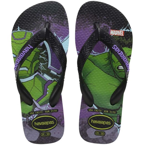 HAVAIANAS KIDS TOP MARVEL II GREEN 29/30