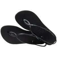 HAVAIANAS LUNA FLATFORM BLACK 41/42