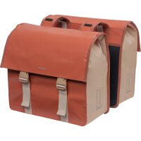 Basil Urban Load Doppeltasche rot,rosa