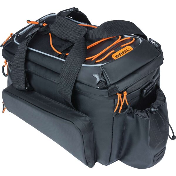 Basil Miles XL Pro MIK Gepäckträgertasche schwarz,orange