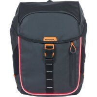 Basil Miles Rucksack schwarz,orange