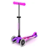 Micro Mobility mini micro deluxe glow LED plus frosty pink