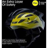 Lumos Fahrradhelm Ultra Fly Pro Mips + Firefly b M/L