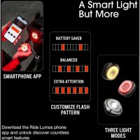 Lumos Fahrradhelm Ultra Fly Pro Mips + Firefly b M/L