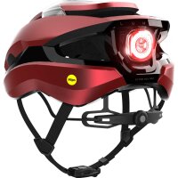 Lumos Fahrradhelm Ultra Fly Pro Mips + Fire red M/L