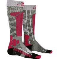 X-SOCKS® SKI RIDER 4.0 WMN STONE GREY MELANGE/PINK...