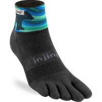 Injinji TRAIL MIDWEIGHT MINI-CREW ARTIST DESIGEND Aurora S