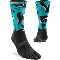 Injinji TRAIL MIDWEIGHT CREW ARTIST DESIGNED ORCAS S