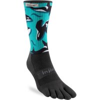 Injinji TRAIL MIDWEIGHT CREW ARTIST DESIGNED ORCAS S