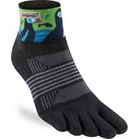 Injinji WOMENS TRAIL MIDWEIGHT MINI CREW ARTIST DESIGNED PUFFINS M/L