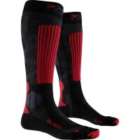 X-SOCKS® SKI RIDER 4.0 DARK GREY MELANGE/RED/BLACK...